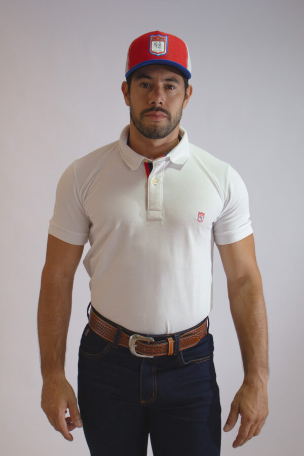 Boné Trucker Azul e Vermelho - Image 6