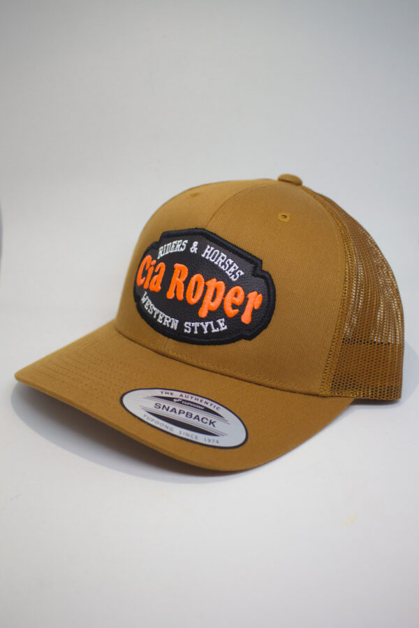Boné Snapback Importado Marron