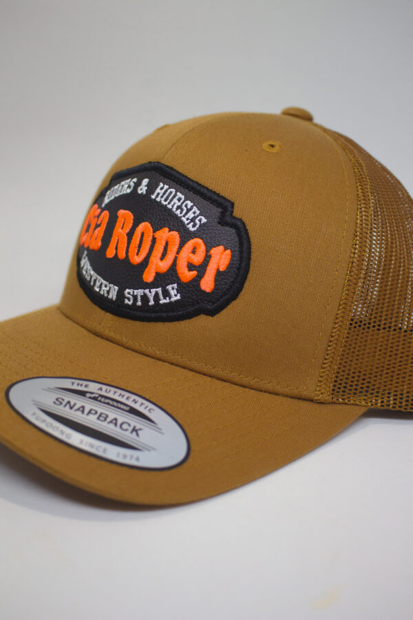 Boné Snapback Importado Marron - Image 4