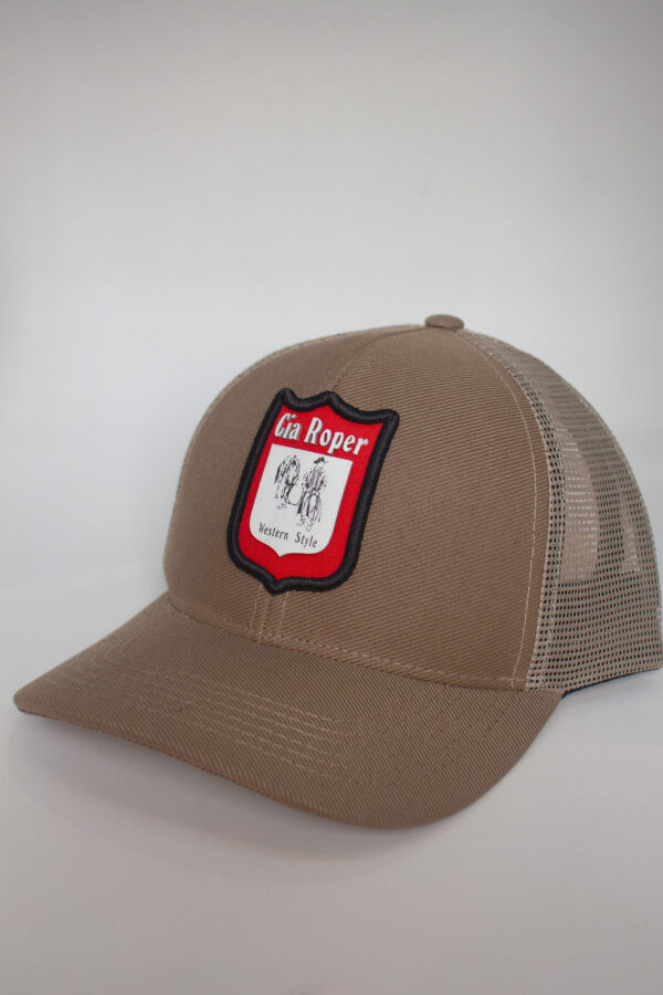 Boné Trucker Marrom