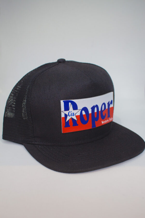 Boné Trucker Preto Cia Roper - Image 2