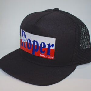Boné Trucker Preto Cia Roper