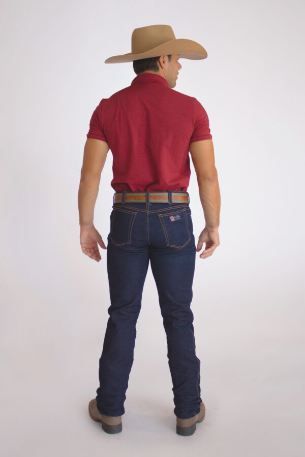Camisa Gola Polo Masculina Clássica Vinho - Image 5