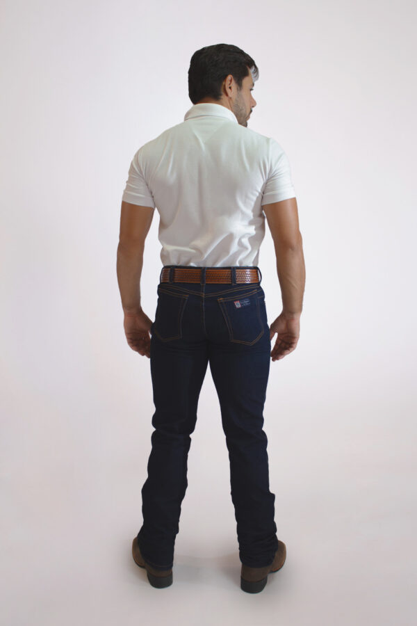 Camisa Gola Polo Masculina Clássica Branca - Image 7