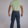 Camisa Gola Polo Masculina Clássica Verde Claro - Image 7