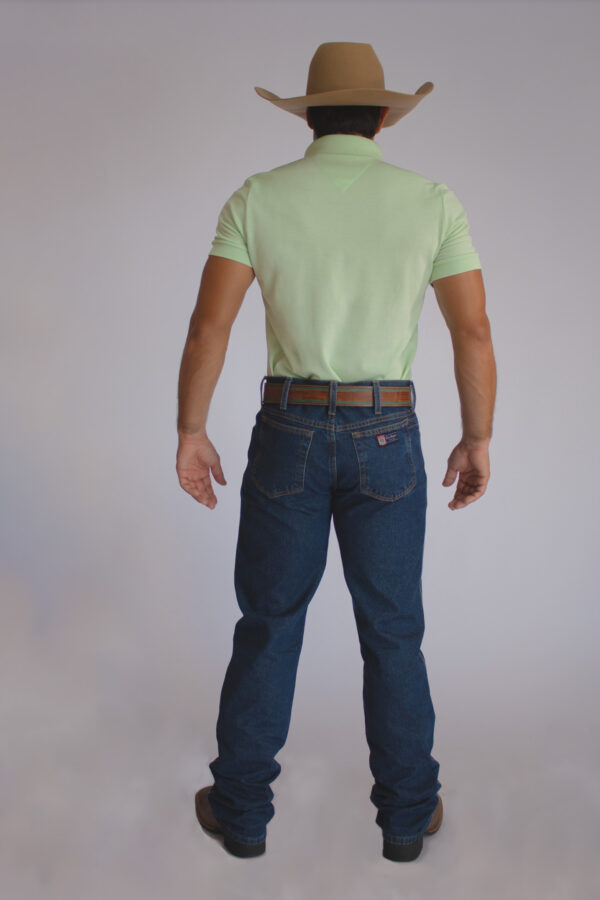 Camisa Gola Polo Masculina Clássica Verde Claro - Image 7