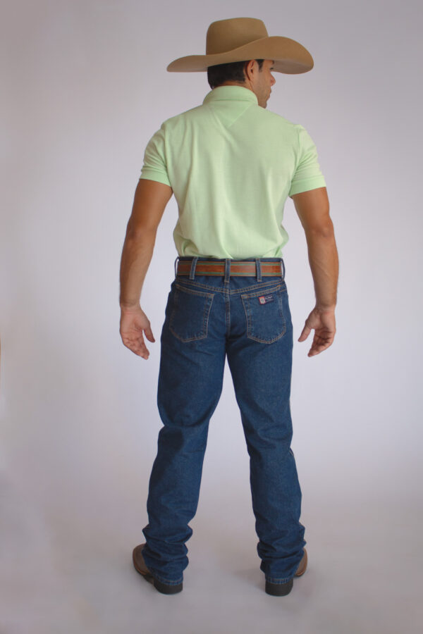 Camisa Gola Polo Masculina Clássica Verde Claro - Image 6