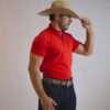 Camisa Gola Polo Masculina Clássica Vermelha - Image 6