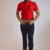 Camisa Gola Polo Masculina Clássica Vermelha