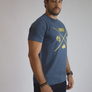 Camiseta Masculina Azul