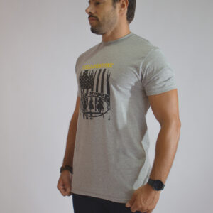 Camiseta Masculina Cinza Yellowstone