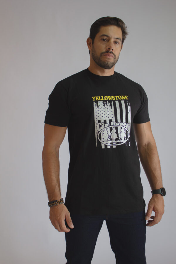 Camiseta Masculina Preta - Image 3