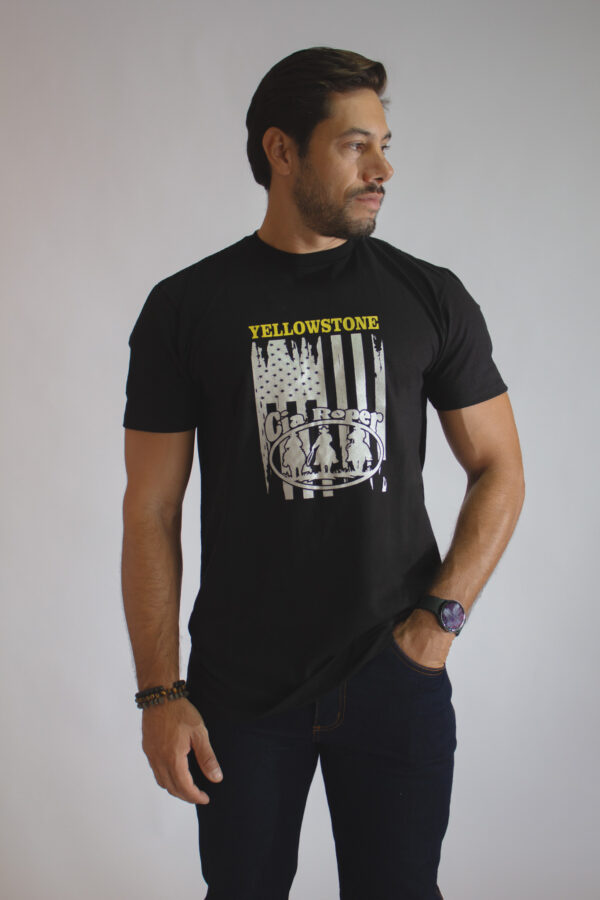 Camiseta Masculina Preta - Image 5