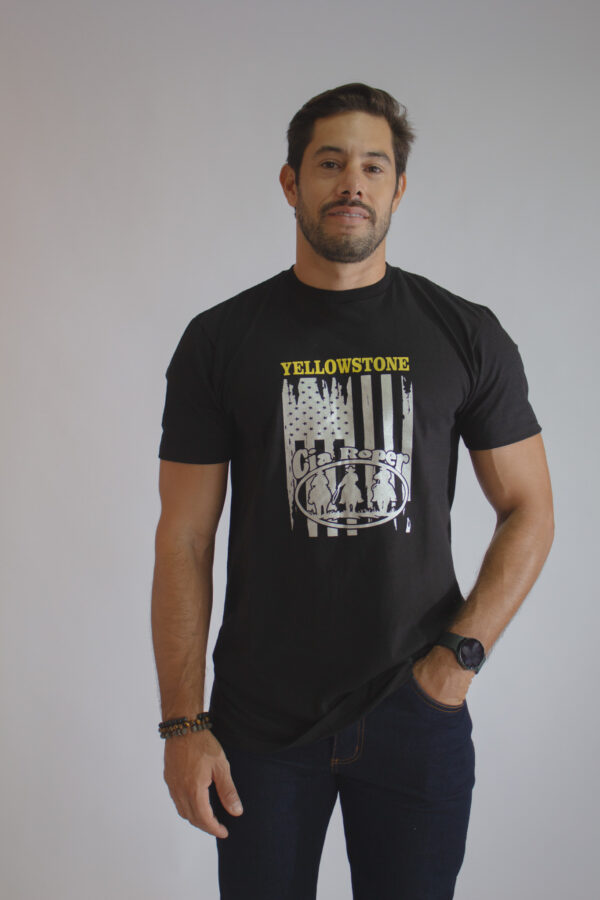 Camiseta Masculina Preta