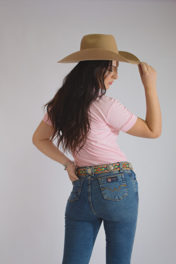 Camisa Gola Polo Feminina Clássica Rosa - Image 22