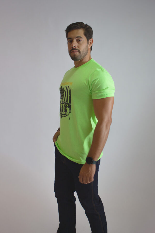 Camiseta Masculina Verde Yellowstone - Image 2