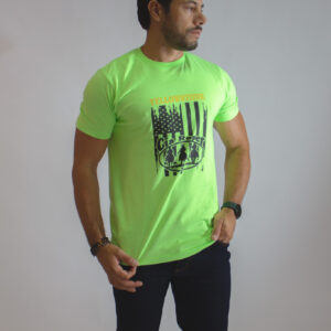 Camiseta Masculina Verde Yellowstone
